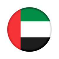 redondo bandera de uae png