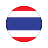 Round flag of Thailand png