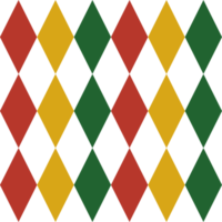 nahtlos Hintergrund Rhombus Rot, Gelb, Grün png