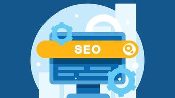 search engine optimization isolated concept vector