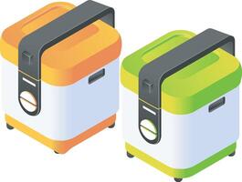 Magic com rice cooker electric vector