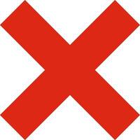 Red Cross symbol icon. vector