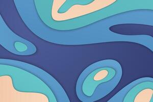 Abstract colorful paper style background vector