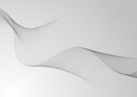 minimal flowing lines background vector