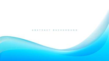 Blue wave background with wavy lines. suitable for banner, poster, presentation, web, social media. vector