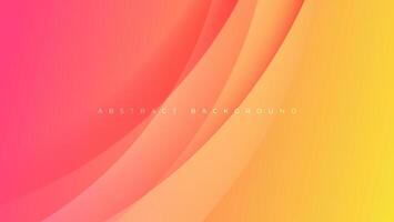 pink yellow or orange gradient background with overlapping lines. great for wallpaper, website, presentation, banner, poster, cover. vector