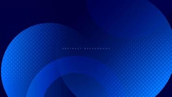 dark blue circle background with halftone. suitable for poster, wallpaper, banner. presentation, cover, website, design project. vector