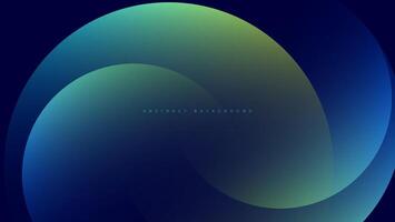 blue and green gradient background with overlapping circle shapes. great for website, wallpaper, poster, banner, presentation. vector