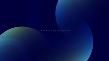 dark blue background with gradient circles and halftone. great for website, wallpaper, poster, banner, presentation. vector