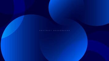 dark blue background with circular shapes composition. great for wallpaper, website, poster, presentation, banner, cover. vector