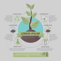 global calentamiento ambiente y contaminación salvar el mundo infografía datos estadística presente vector