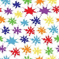 Seamless background with colorful blots or splashes vector