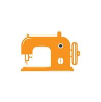 sew machine logo template vector