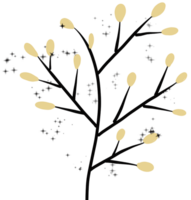 feuilles et fleurs png