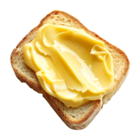 Gelb Butter auf transparent Hintergrund png