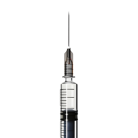 Medical Syringe on Transparent Background png