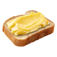 Gelb Butter auf transparent Hintergrund png