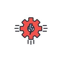 productivity icon. .Editable stroke.linear style sign for use web design,logo.Symbol illustration. vector