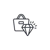 accessory icon. .Editable stroke.linear style sign for use web design,logo.Symbol illustration. vector