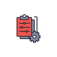 Adjustment icon. .Editable stroke.linear style sign for use web design,logo.Symbol illustration. vector