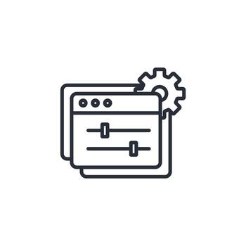 retocar icono. .editable trazo.lineal estilo firmar para utilizar web diseño,logotipo.símbolo ilustración. vector