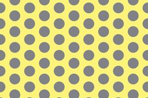 simple abstract grey ash color big polka dot pattern on lite yellow color background a yellow background with a pattern of dots vector