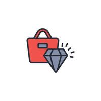 accessory icon. .Editable stroke.linear style sign for use web design,logo.Symbol illustration. vector