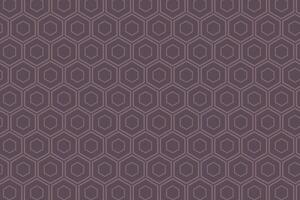 sencillo resumen Earthtone Violeta color polígono hexágono modelo Perfecto para antecedentes fondo de pantalla púrpura geométrico modelo en un púrpura antecedentes vector