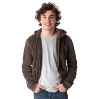 Cheerful Guy on Transparent Background png