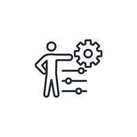 set icon. .Editable stroke.linear style sign for use web design,logo.Symbol illustration. vector