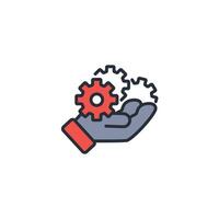 Preference icon. .Editable stroke.linear style sign for use web design,logo.Symbol illustration. vector