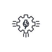 productivity icon. .Editable stroke.linear style sign for use web design,logo.Symbol illustration. vector