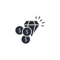 Value icon. .Editable stroke.linear style sign for use web design,logo.Symbol illustration. vector