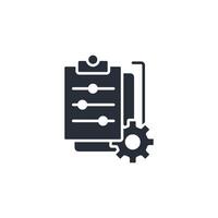 Adjustment icon. .Editable stroke.linear style sign for use web design,logo.Symbol illustration. vector