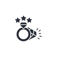 luxurious icon. .Editable stroke.linear style sign for use web design,logo.Symbol illustration. vector