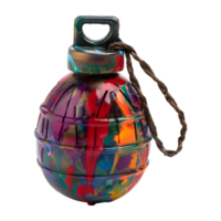 main grenade bombe sur transparent Contexte png