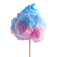 Colorful Cotton Candy on Transparent Background png