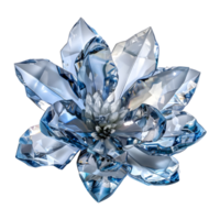 Marmor Stein Blume auf transparent Hintergrund png