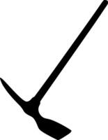 silhouette v illustration of carpentry agricultural plantation tools vector