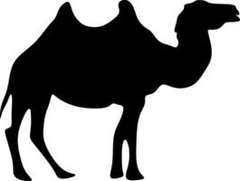 Camel Animal Logo Silhouette vector