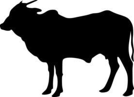 cow art, cow silhouette image suitable for logos or qurban coupons, Eid Adha Eid Hajj cows vector