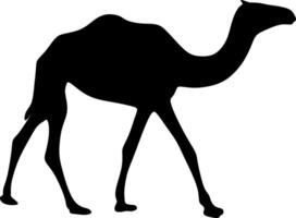 Camel Animal Logo Silhouette vector