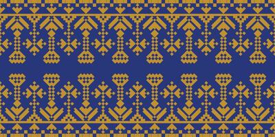 Elegant Textile Border with Floral Motif.Vintage Textile Border for Classic Designs.Colorful Textile Border with Geometric Patterns vector