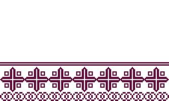 Elegant Textile Border with Floral Motif.Vintage Textile Border for Classic Designs.Colorful Textile Border with Geometric Patterns vector