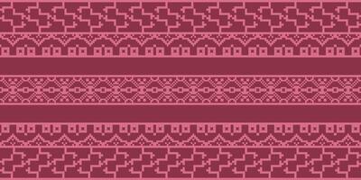 Elegant Textile Border with Floral Motif.Vintage Textile Border for Classic Designs.Colorful Textile Border with Geometric Patterns vector