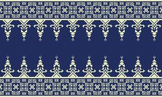 Elegant Textile Border with Floral Motif.Vintage Textile Border for Classic Designs.Colorful Textile Border with Geometric Patterns vector