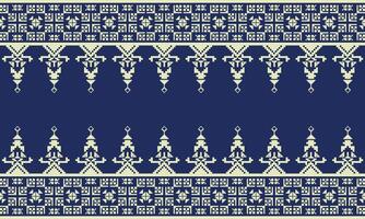 Elegant Textile Border with Floral Motif.Vintage Textile Border for Classic Designs.Colorful Textile Border with Geometric Patterns vector