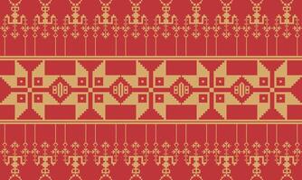Elegant Textile Border with Floral Motif.Vintage Textile Border for Classic Designs.Colorful Textile Border with Geometric Patterns vector