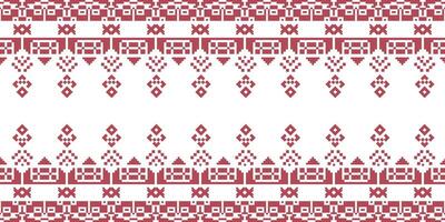 Elegant Textile Border with Floral Motif.Vintage Textile Border for Classic Designs.Colorful Textile Border with Geometric Patterns vector
