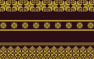 Elegant Textile Border with Floral Motif.Vintage Textile Border for Classic Designs.Colorful Textile Border with Geometric Patterns vector